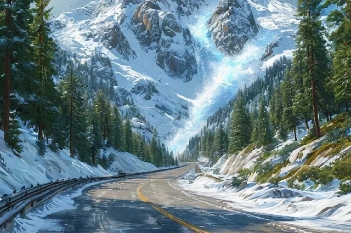 На Сахалине закроют участок дороги для принудительного спуска лавин