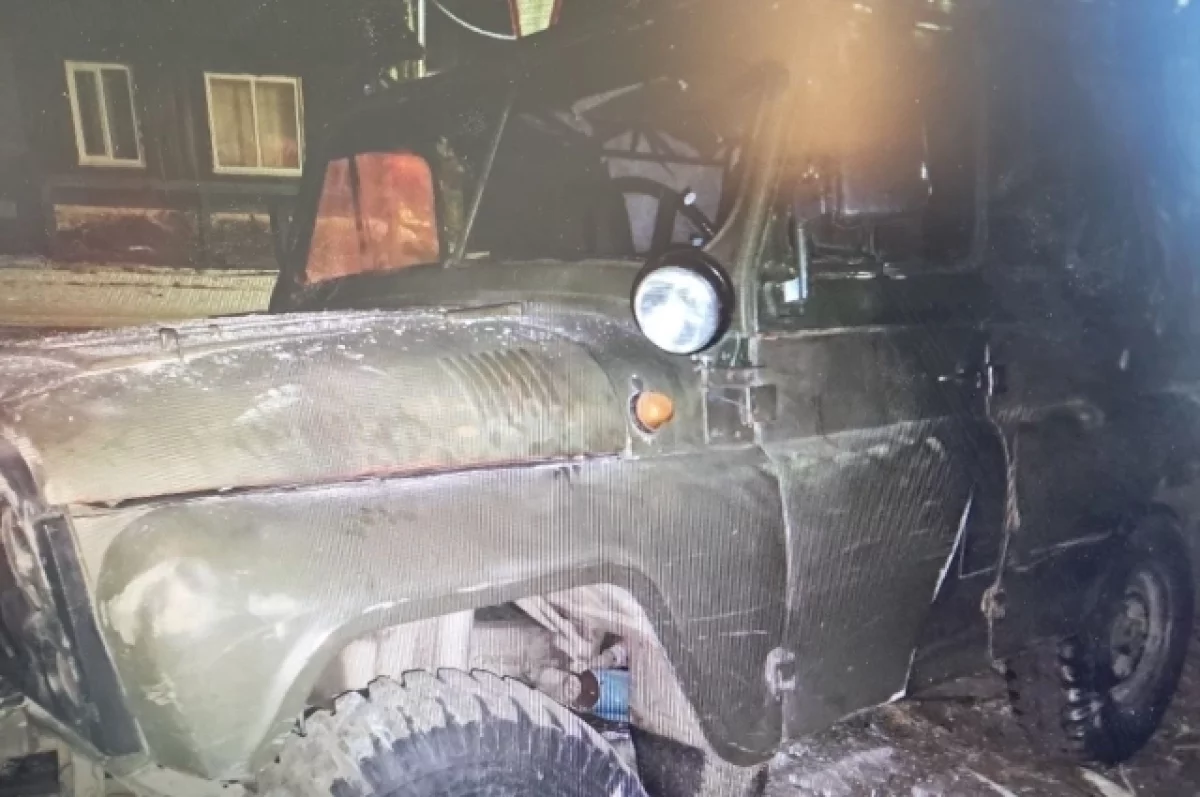 Пьяный водитель УАЗа устроил ДТП в селе Забайкалья