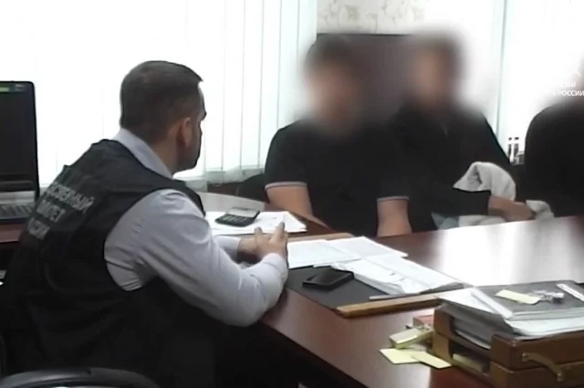 15-летний «террорист» на допросе у следователя.