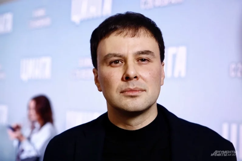 Режиссер Владимир Головнев на премьере фильма «Цинга».