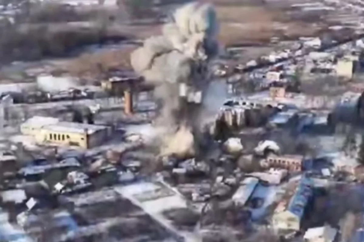 РСЗО разнесли здание с дроноводами ВСУ, атаковавшими Белгородскую область