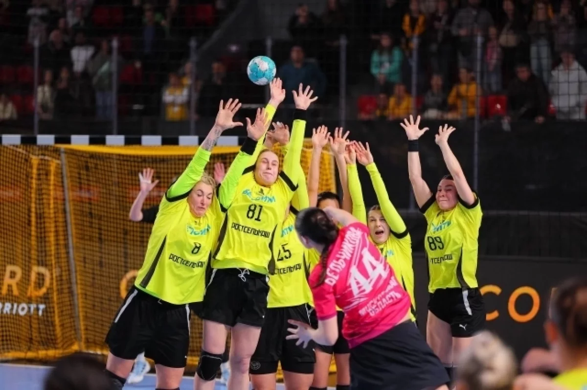 Гандболистки ГК «Ростов-Дон» выиграли матч у звенигородской «Звезды»