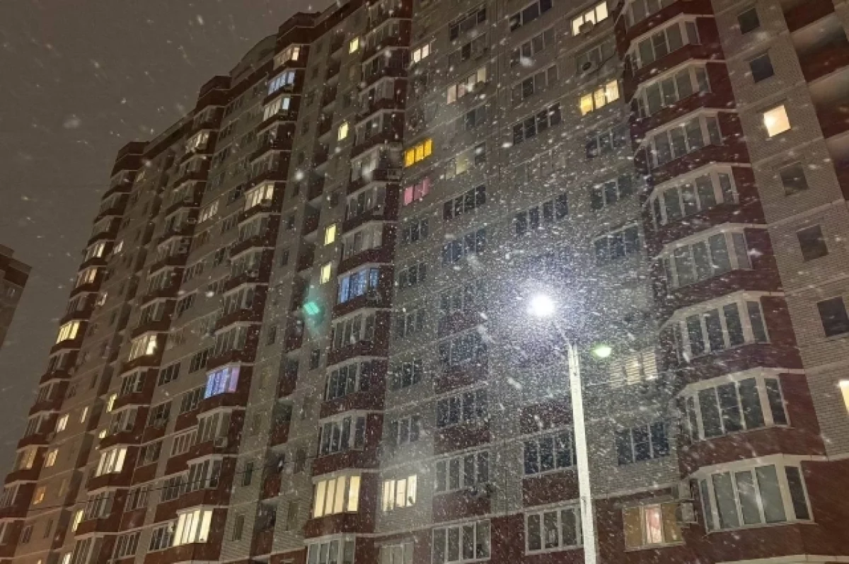 Жителей Брянской области предупредили о налипании мокрого снега 24 февраля