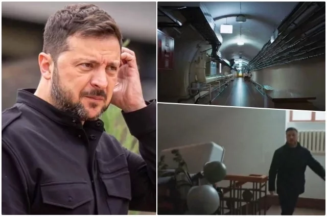 По словам Зеленского, из бункера он проводил переговоры с мировыми лидерами.