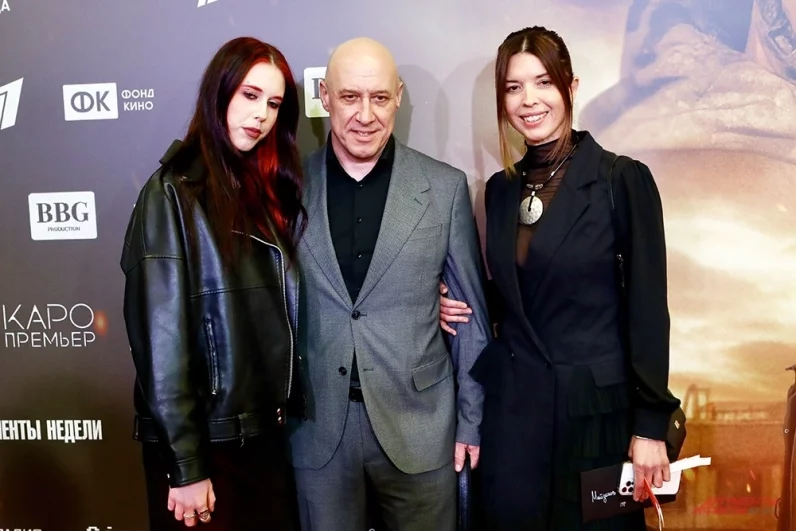 Певец Денис Майданов на премьере фильма.