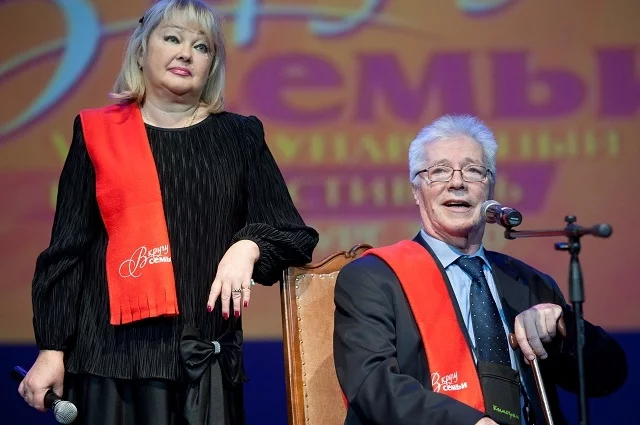 Наталья Гвоздикова и Евгений Жариков, 2010 г.