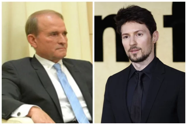 По словам Виктора Медведчука (слева), заявления Павла Дурова о свободе слова, нежелании сотрудничества с какими бы то ни было властями — фикция.