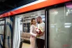 В День рождения Большой кольцевой линии метро (БКЛ) 1 марта, четыре влюбленные пары зарегистрировали брак на станции «Сокольники».