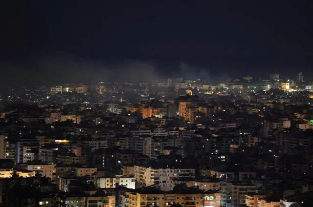 Израильские удары по южным пригородам Бейрута, Ливан, 2 марта 2026 года.