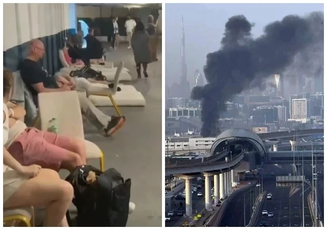 Люди не могут вылететь домой. Дубай.