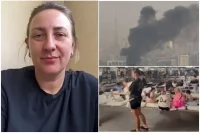 Анна считает большой удачей, что уехала из аэропорта: в ту же ночь над ним сбили дрон.