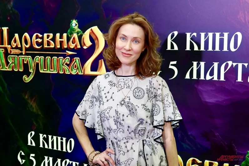 Актриса Вероника Тимофеева.