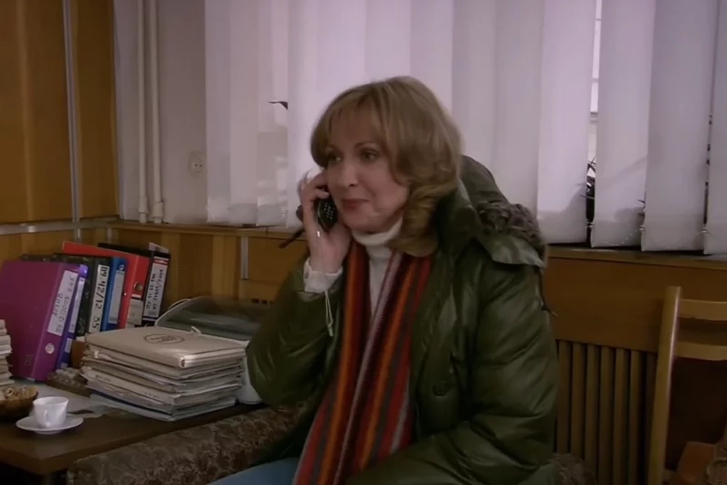 2008 год. Елена Яковлева в сериале «Каменская-5» в роли Анастасии Павловны.