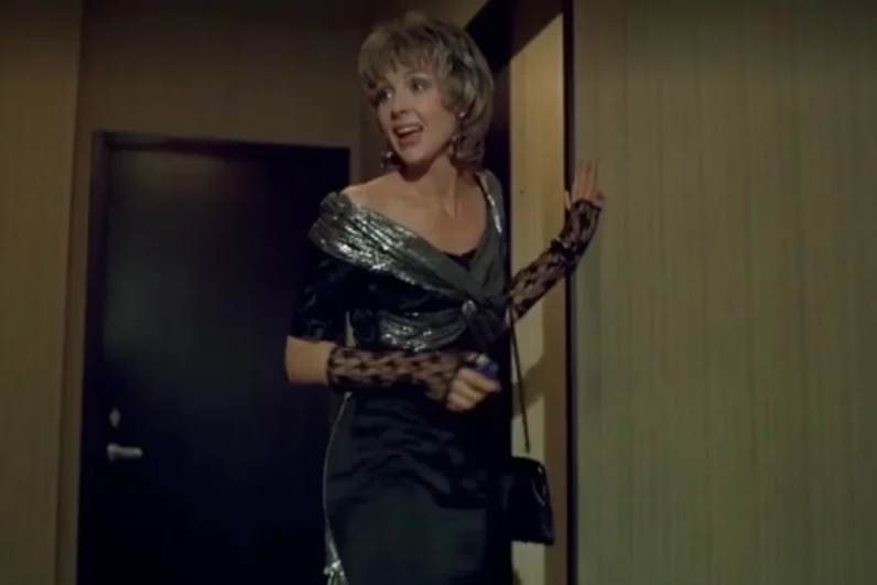 1989 год. Елена Яковлева в фильме «Интердевочка» в роли Тани Зайцевой.