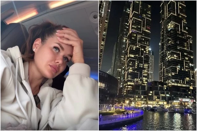 Екатерина приехала в ОАЭ на обучение.