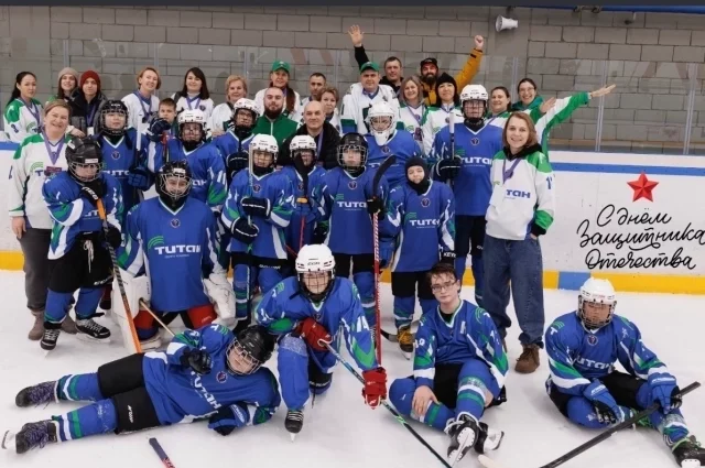Адаптивная хоккейная команда «Титан - Омские медведи» 