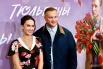 Актёр Дмитрий Журавлев на премьере фильма «Тюльпаны».