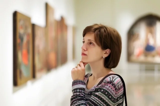 Среди посетителей музеев, театров и концертов преобладают женщины.