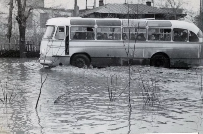 Во время разлива Суры.