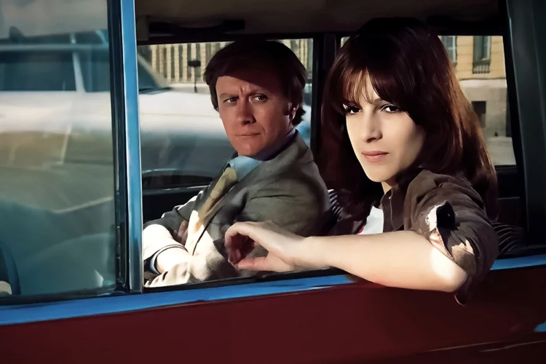 Андрей Миронов и Антония Сантилли в фильме «Невероятные приключения итальянцев в России».