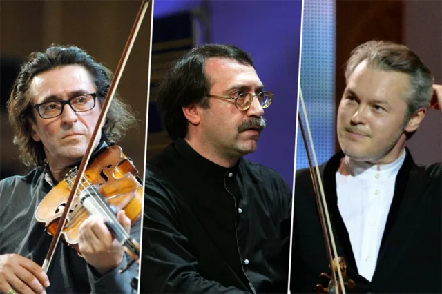 Юрий Башмет, Даниил Крамер, Вадим Репин. 