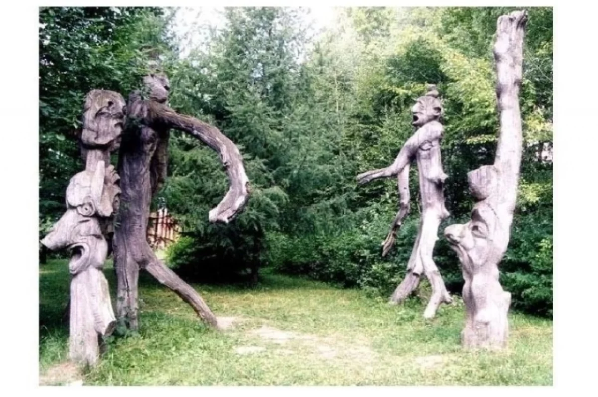 Галерея Шурале в музейном комплексе Тукая в дер. Кырлай.