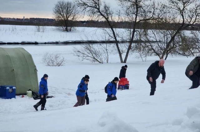 Всю ночь в Звенигороде сотни людей прочесывали береговую линию и городские кварталы, но поиски не принесли результатов.