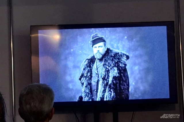 Кадр из фильма. Александр Борисов.