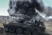 Довольно быстрое движение ВС РФ в Константиновке идет с юго-востока. Силы противника здесь на исходе. 