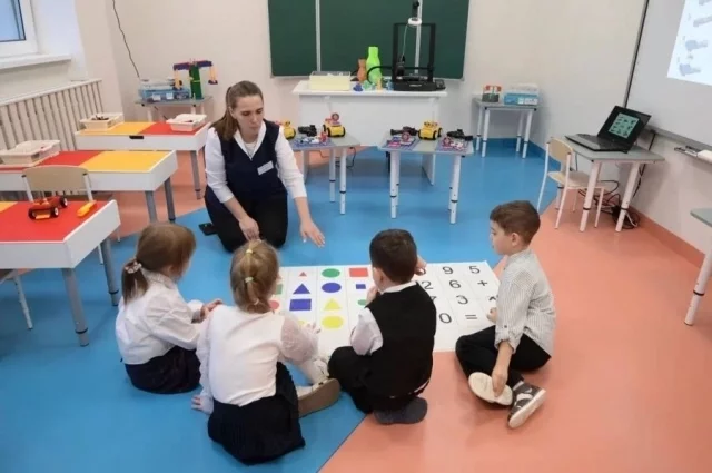 В новом ДОУ созданы все условия для технического и творческого развития детей.