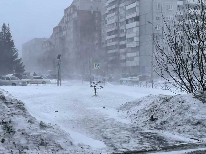 Снег кружился, превращаясь в ледяной торнадо