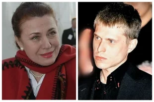 Валентина Толкунова и её сын Николай.