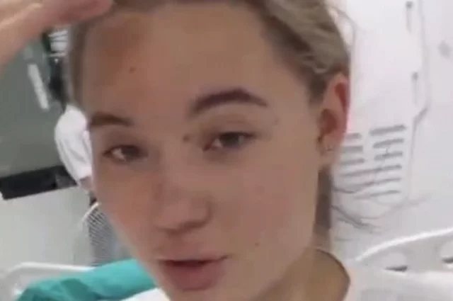 Этот снимок сделан в госпитале. 