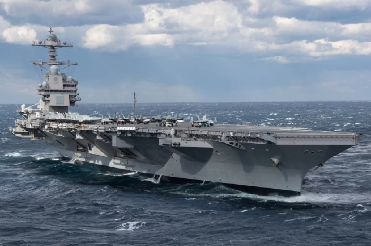 Kathimerini: поджог мог стать причиной пожара на авианосце «Джеральд Форд»