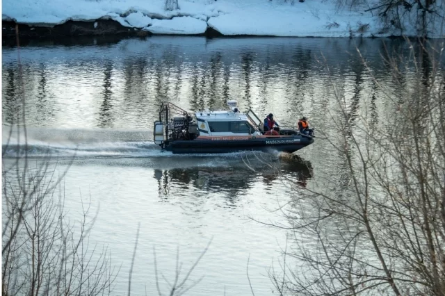 Поиск детей, утонувших под Звенигородом. 