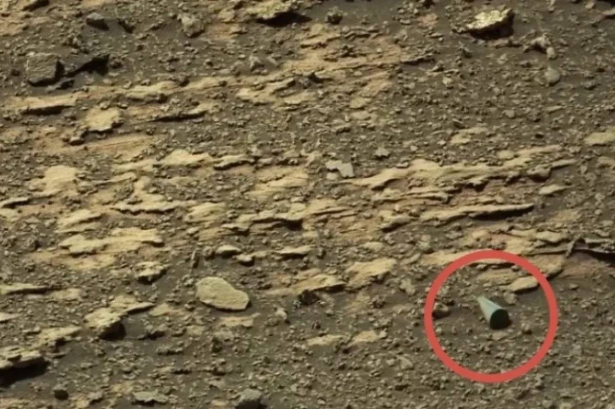 Ученый Леб раскрыл, откуда на Марсе мог появиться загадочный бумажный конус