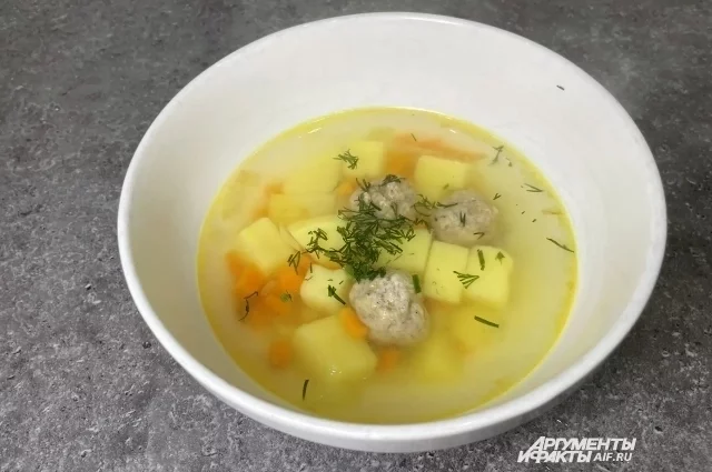 В этом супе есть всё, что нужно