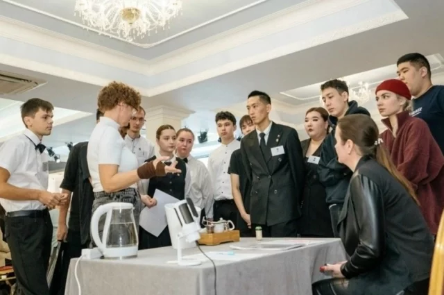 Для калмыцких предпринимателей регулярно устраивают мастер-классы (на снимке - по гастрономическому искусству).