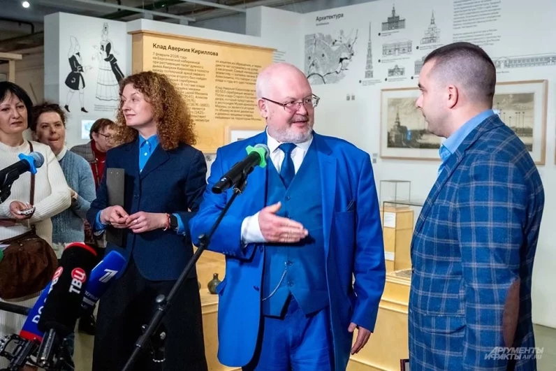 Главный археолог Москвы Леонид Кондрашев рассказал о кладе погибшего дьяка.