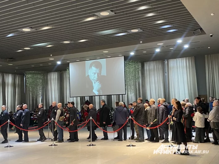 Церемония прощания с депутатом Госдумы.