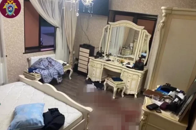 Фото с места убийства.