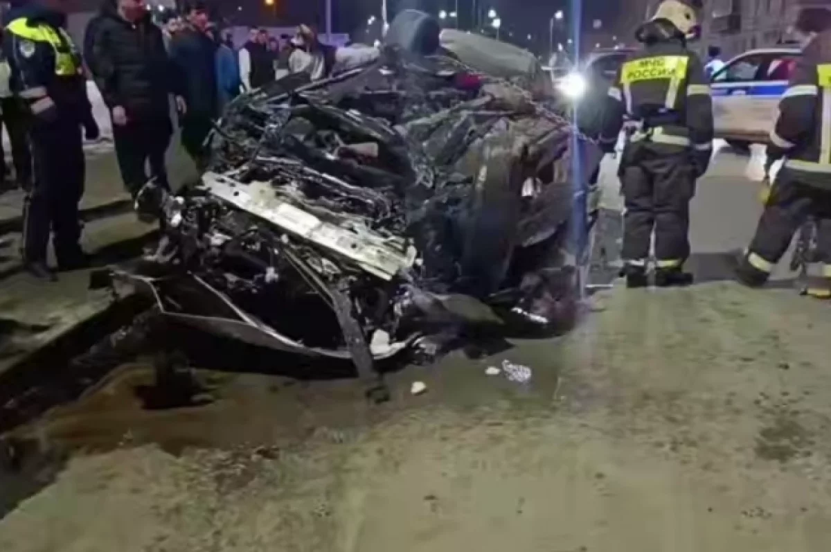 В Казани произошло смертельное ДТП с участием шести автомобилей