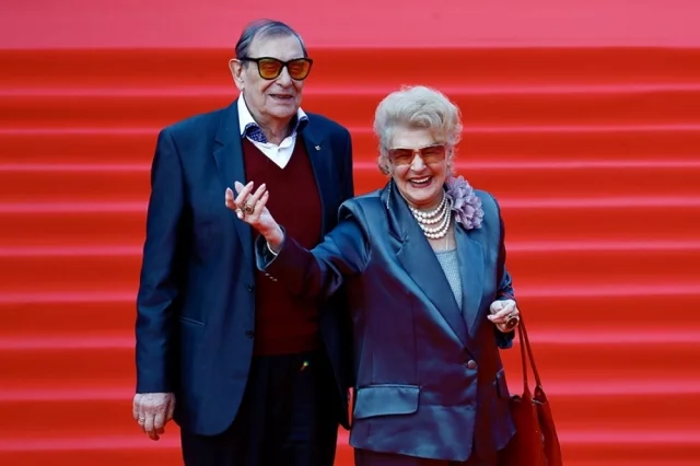 Режиссер Светлана Дружинина и ее супруг оператор Анатолий Мукасей. 