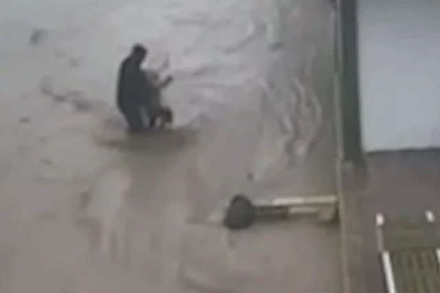 Мужчина мгновенно среагировал и вытащил ребёнка из воды.