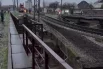 Разрушен железнодорожный мост. 