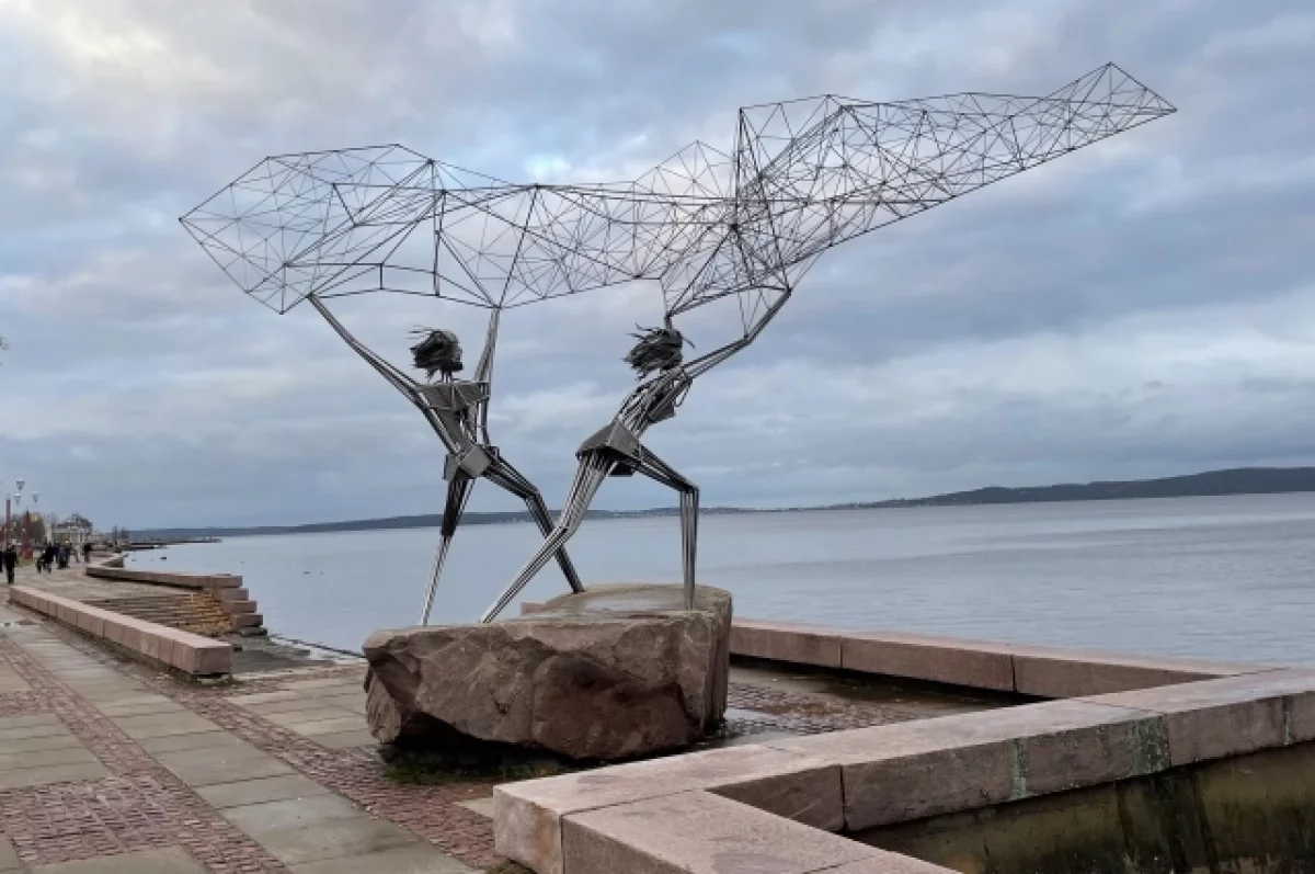 В Петрозаводске на набережной туалеты работают только с мая по сентябрь