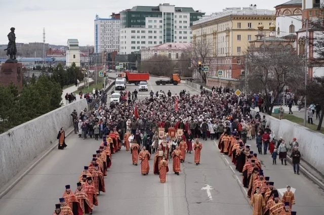 Крестный ход пройдёт от собора Богоявления до площади Александра Третьего