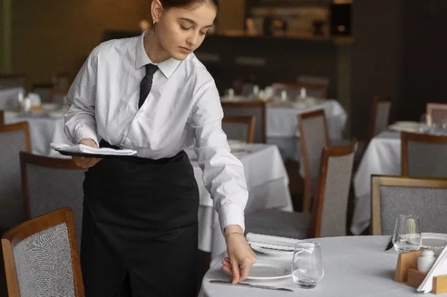 Залы дорогих ресторанов пустеют.