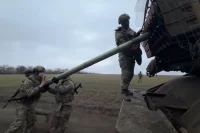 Работа РСЗО «Торнадо-Г».