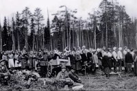 Узники финского концлагеря под Медвежьегорском на территории Карелии – примерно в те места добралась героиня рассказа Николая Лемиша.